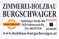 Logo für Zimmerei Burgschwaiger